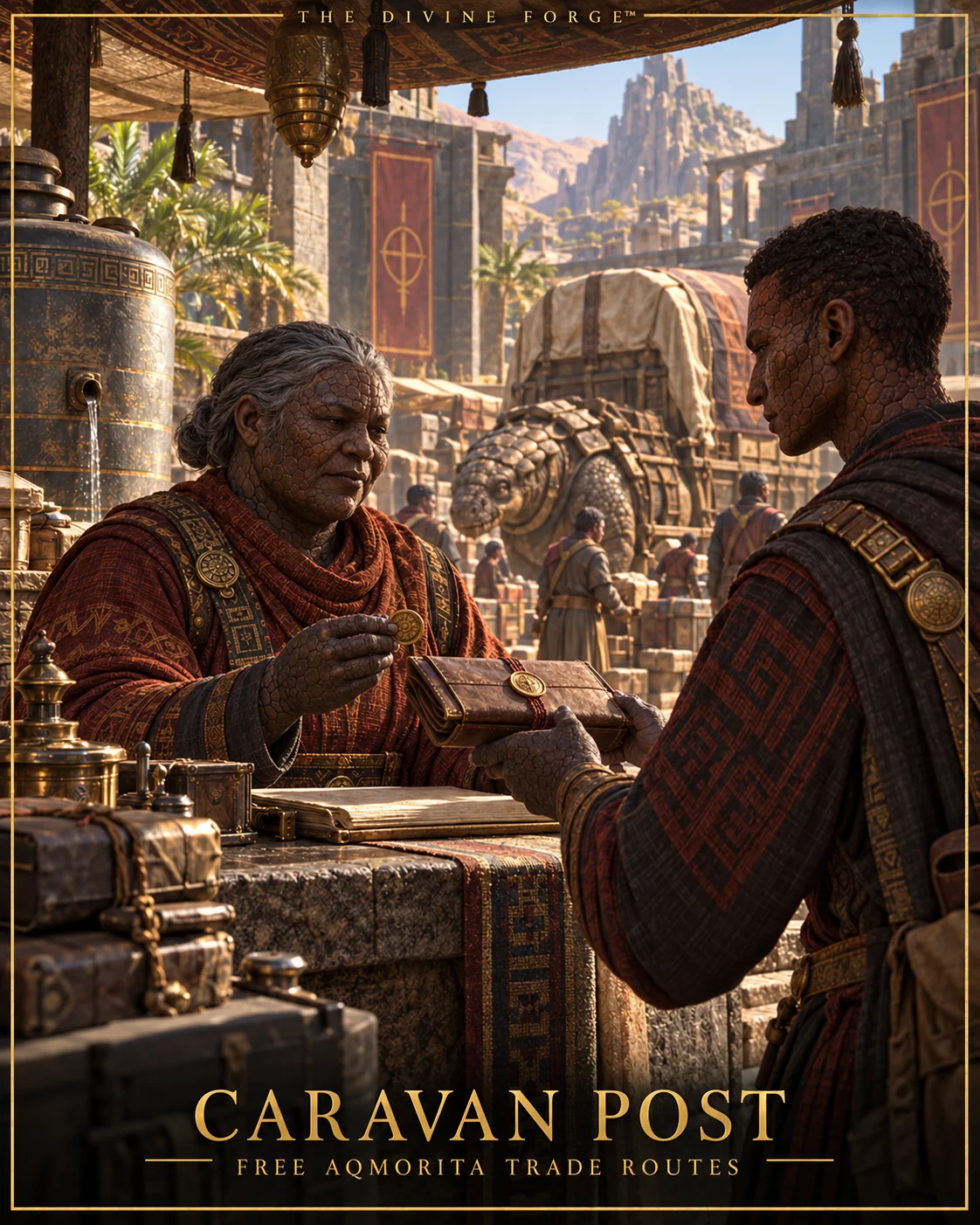 Free Aqmorita trade routes