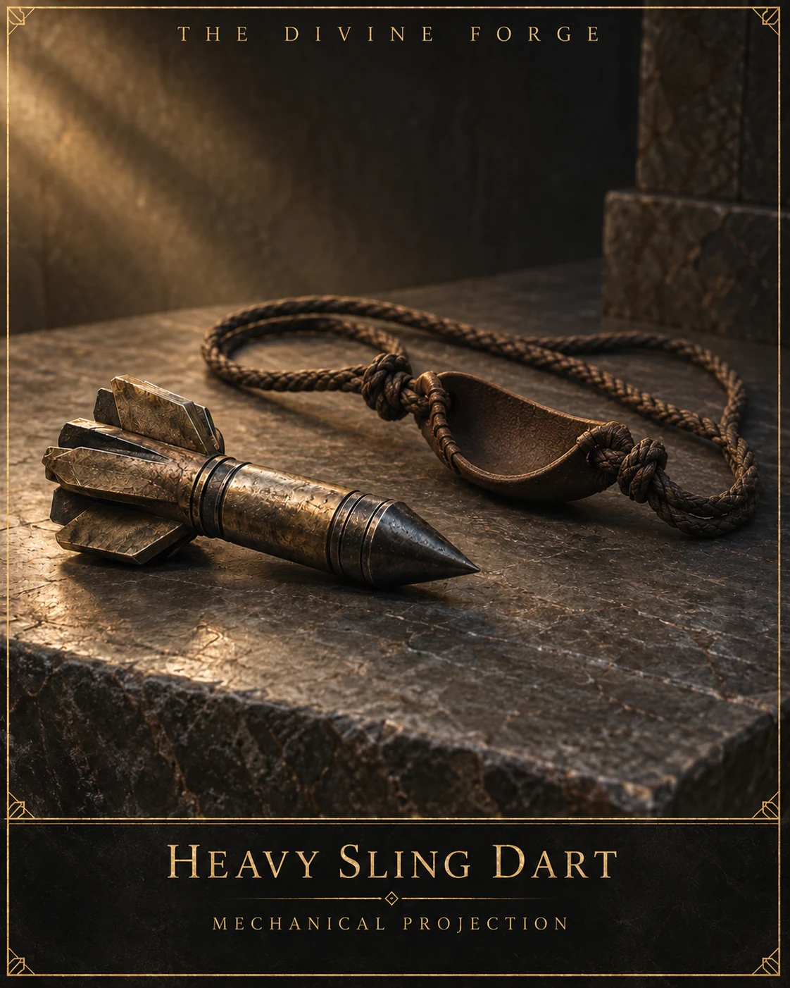 Heavy sling dart